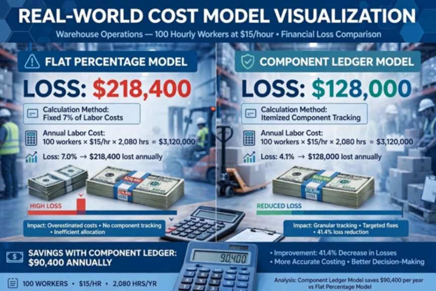 Real-World Cost Model Warehouse Operations