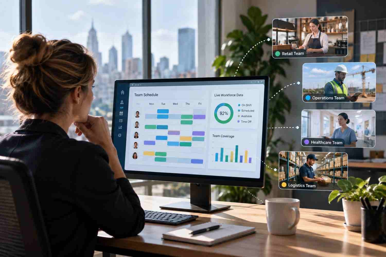 How Real-Time Workforce Data Improves Employee Scheduling Decisions Across Teams
