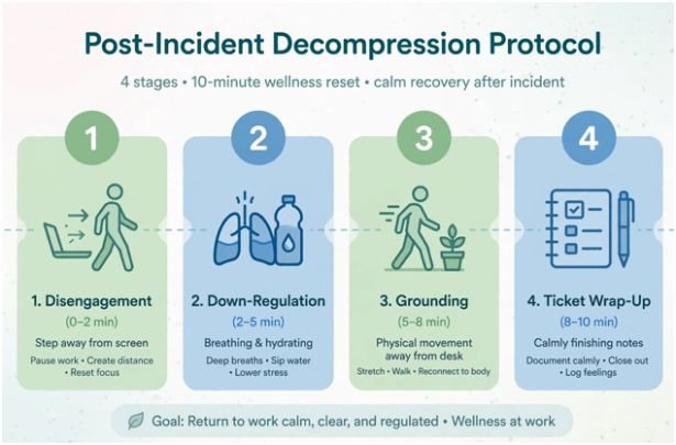 Operationalizing the Post-Incident Decompression Protocol