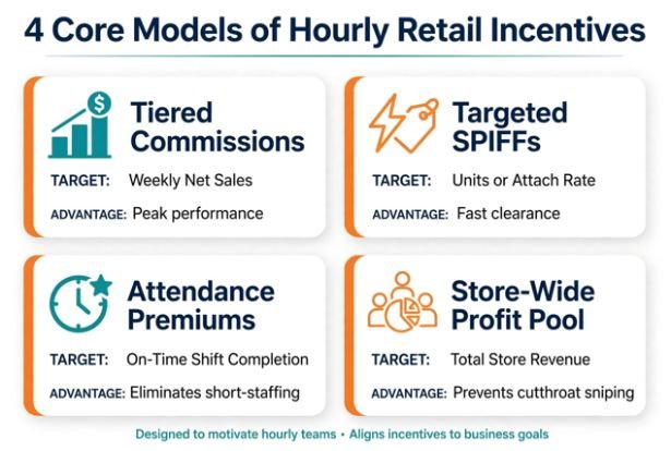 4 Core Models of Hourly Retail Incentives