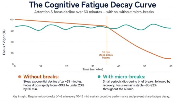 The Cognitive Fatigue Decay Curve