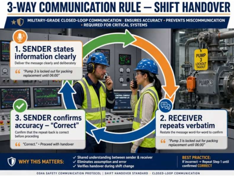 The 3-Way Communication Rule