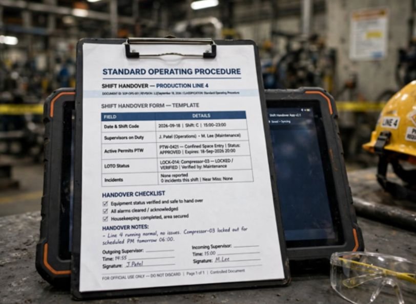 The Master Standard Operating Procedures Template for Shift Handovers